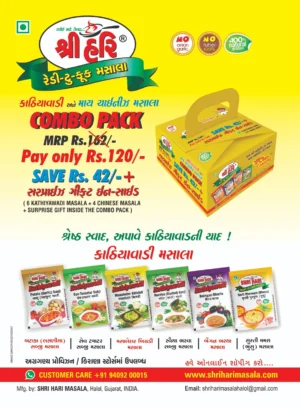 Kathiyawadi Masala Combo
